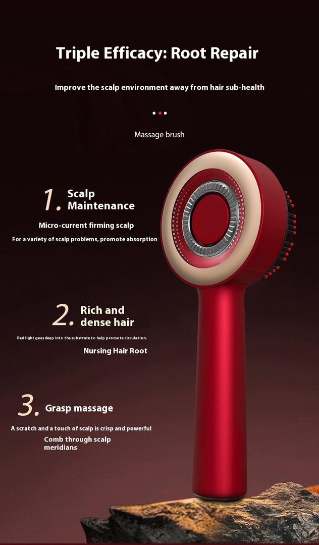 LumiGrow Pro Red Light Therapy Brush